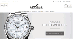 Desktop Screenshot of cdpeacock.com